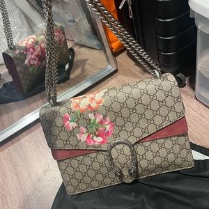 Gucci flower paint GG Dionysus